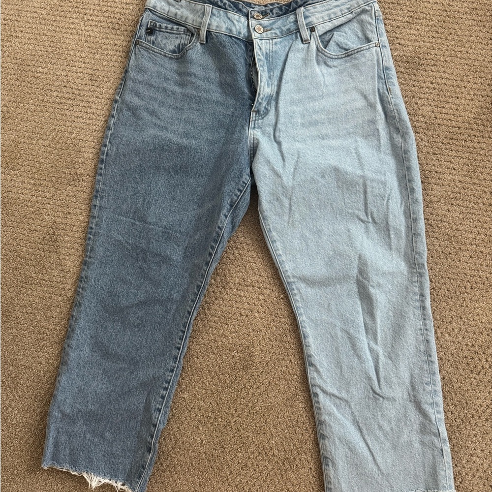 Two-Tone KanCan Denim Jeans
